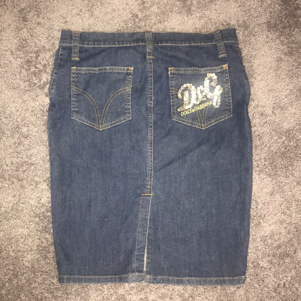 DOLCE & GABBANA PENCIL SKIRT